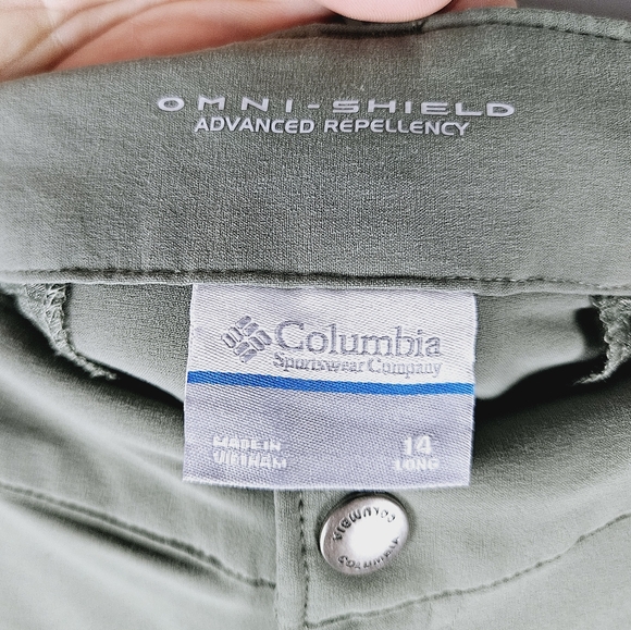 COLUMBIA | Omni-Shield stretch tall_long length hiking outdoor pants - Picture 7 of 10